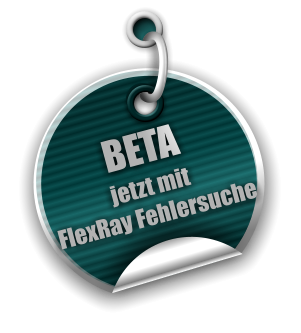 BETA jetzt mit FlexRay Fehlersuche